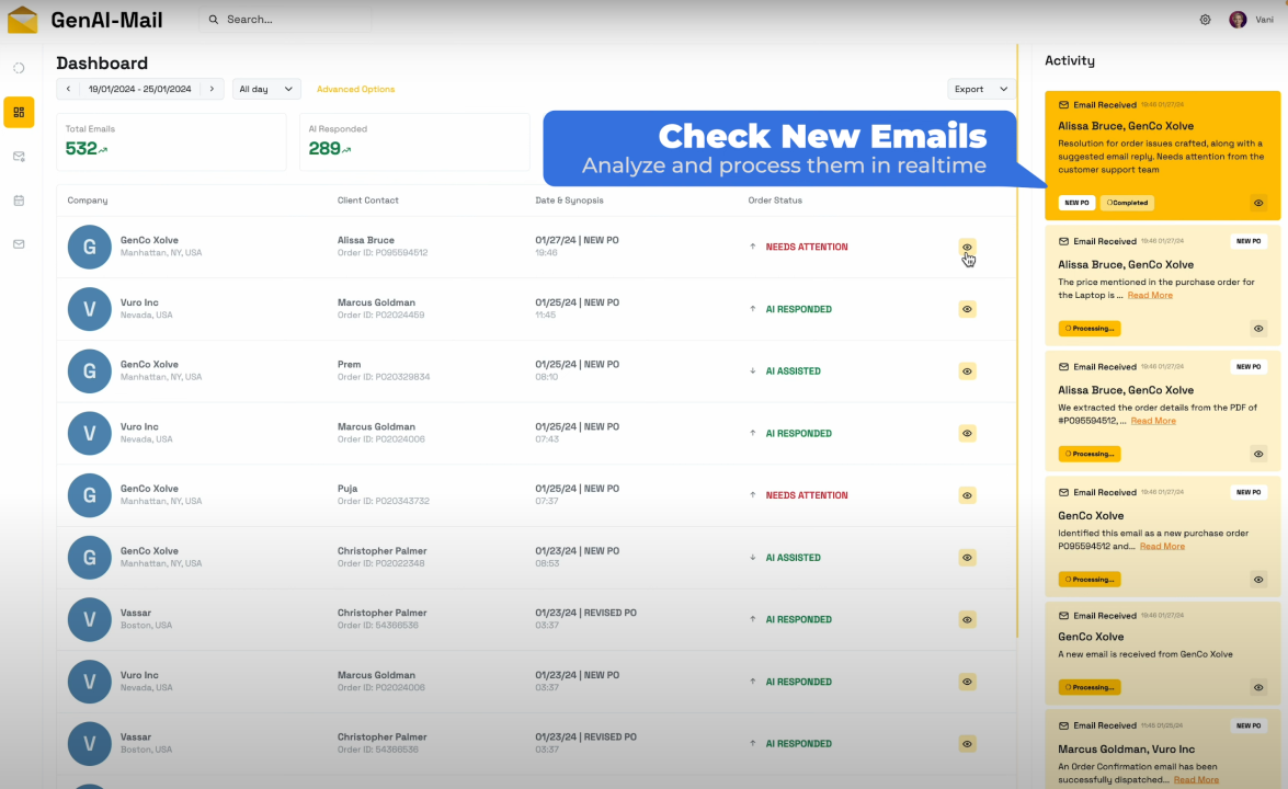 gen ai customer email automation